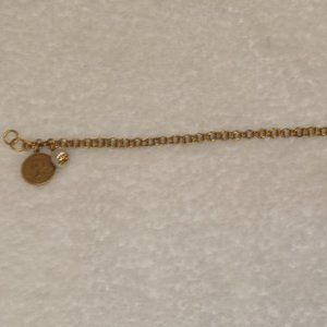 Bracelet John Wind sorority gold initial P